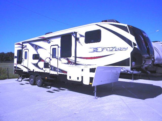 New 2012 Keystone Fuzion 322 Fifth Wheel Toyhauler For Sale